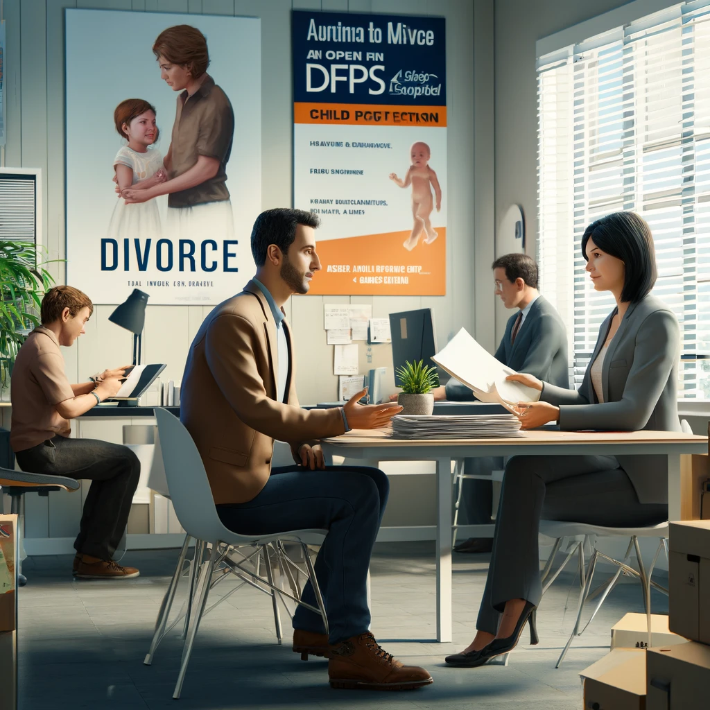 Filing for Divorce with an Open DFPS Case in Austin