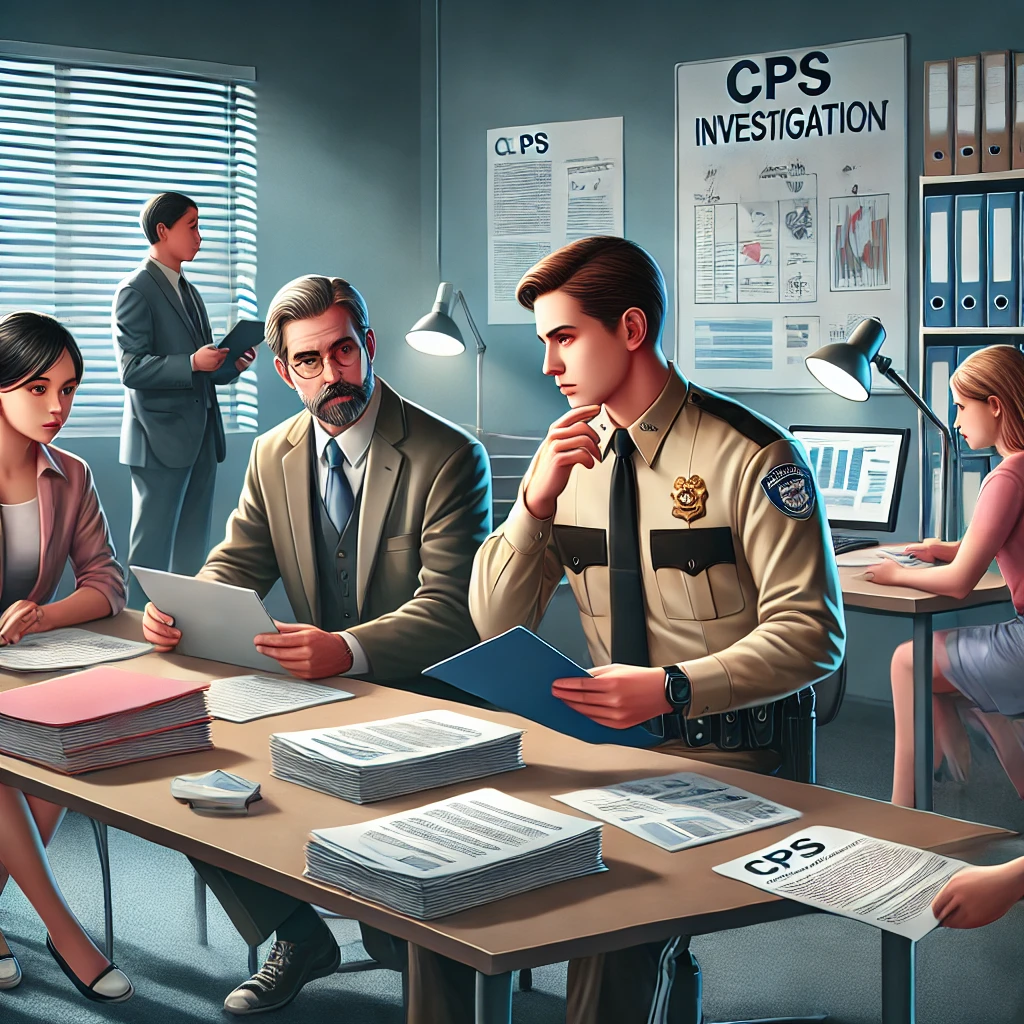 a CPS Investigations timeline