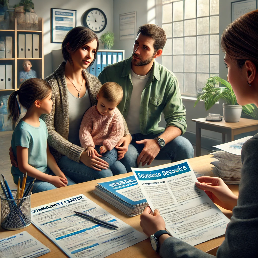 Social workers often serve as bridges between families and vital community resources